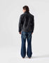 FAUX SUEDE BIKER JACKET